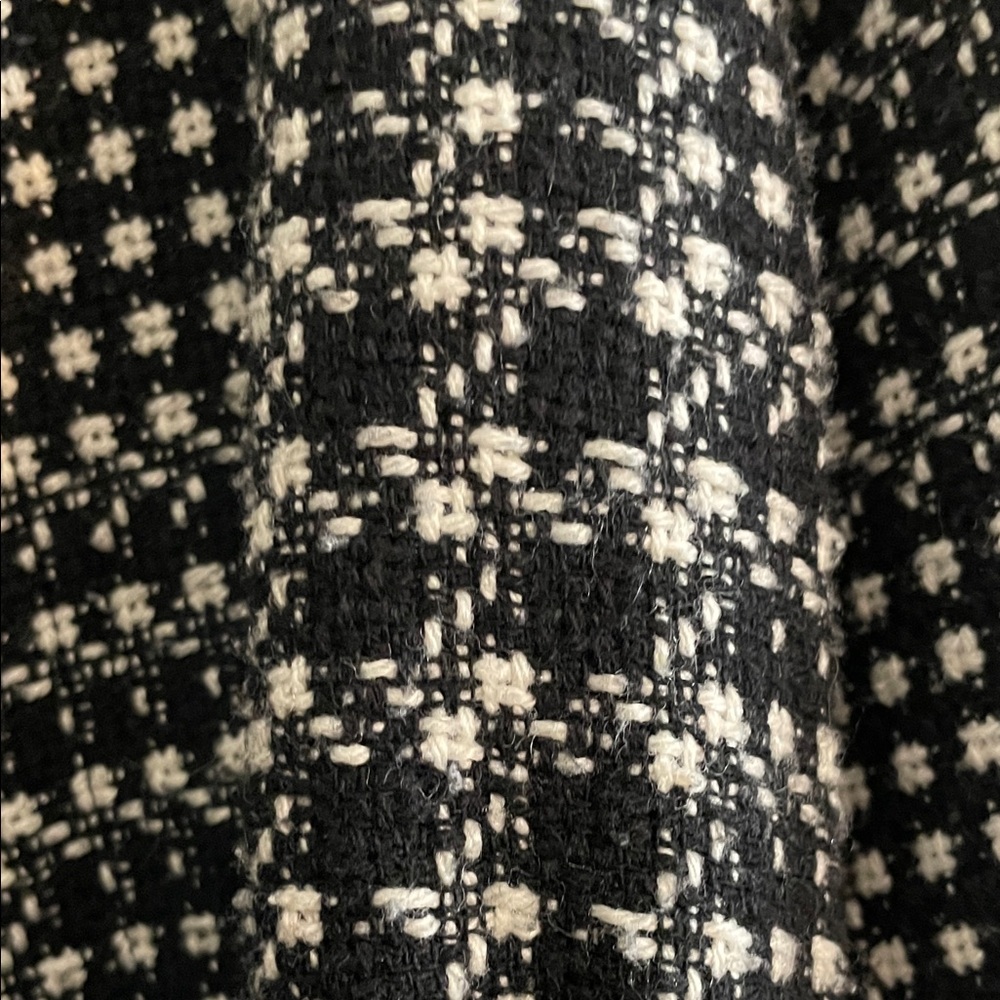 RQT tweed Black and White Checkered Blazer - Picture 3 of 8